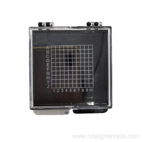 Transparent Plastic Gel Sticky Box with glid